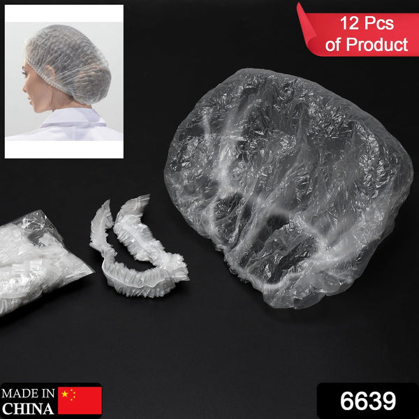 Waterproof plastic hair bath caps Value kartzly wrapped