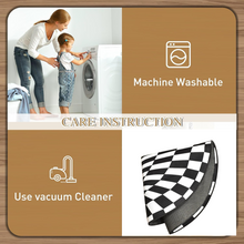 3D Space Round Carpet, Floor Mat Non-Woven Doormat (1 Pc / 78 Cm)