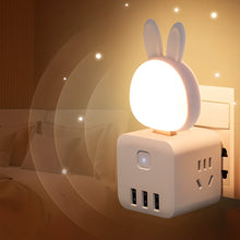 Cute USB Rabbit Night Light with Sound / Voice Activation