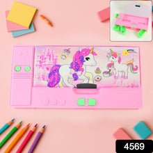 Multi Purpose Gadget Jumbo Pencil Box Compass  Jumbo 2 Side Slot Geometry Box Compass Use School , Traveling & Studio